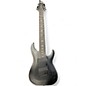 Used Schecter Guitar Research Evil Twin C8 Satin Black Solid Body Electric Guitar thumbnail