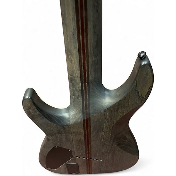 Used Schecter Guitar Research Evil Twin C8 Satin Black Solid Body Electric Guitar