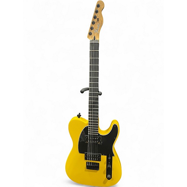 Used 2024 Fender LIMITED EDITION PLAYER 2 ADVANCED TELECASTER Yellow Solid Body Electric Guitar