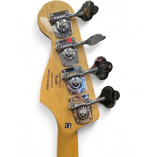 Used Squier Vintage Modified Jazz Bass Natural Electric Bass Guitar