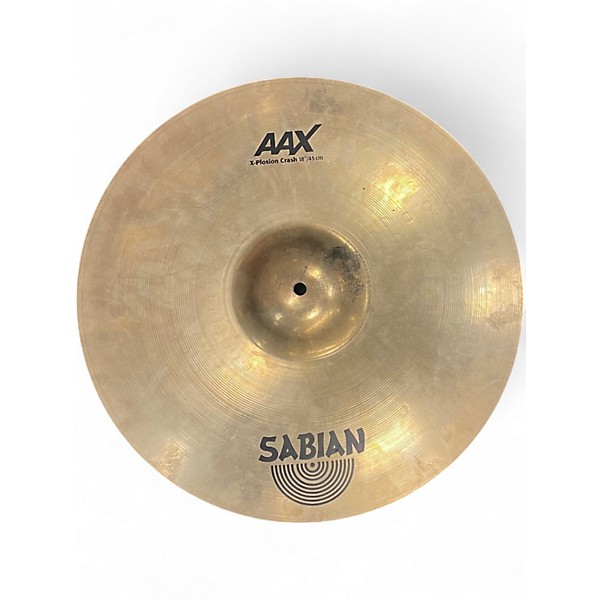 Used SABIAN 18in AAX Xplosion Crash Cymbal