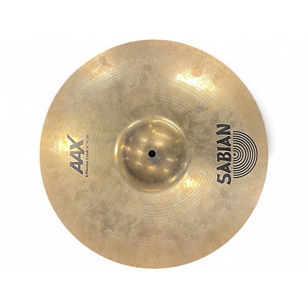 Used SABIAN 16in AAX Xplosion Crash Cymbal