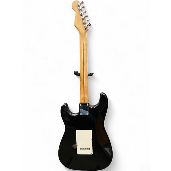 Used Fender Squier Series Stratocaster Black Solid Body Electric Guitar