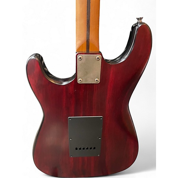 Used Reuter Guitars Relic S Type Guitar Aged Crimson Solid Body Electric Guitar