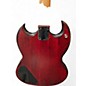 Used Reuter Guitars SG Style Aged Crimson Solid Body Electric Guitar