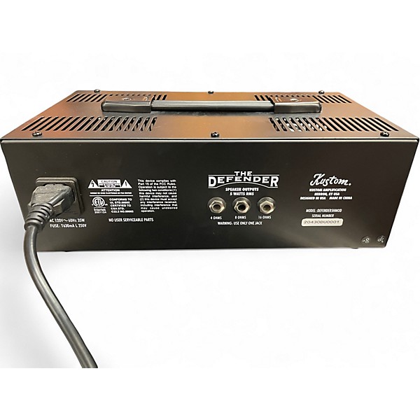 Used Kustom Defender 5HMOD Tube Guitar Amp Head