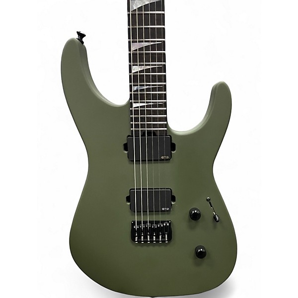 Used Jackson SL2MG Matte Army Drab Solid Body Electric Guitar