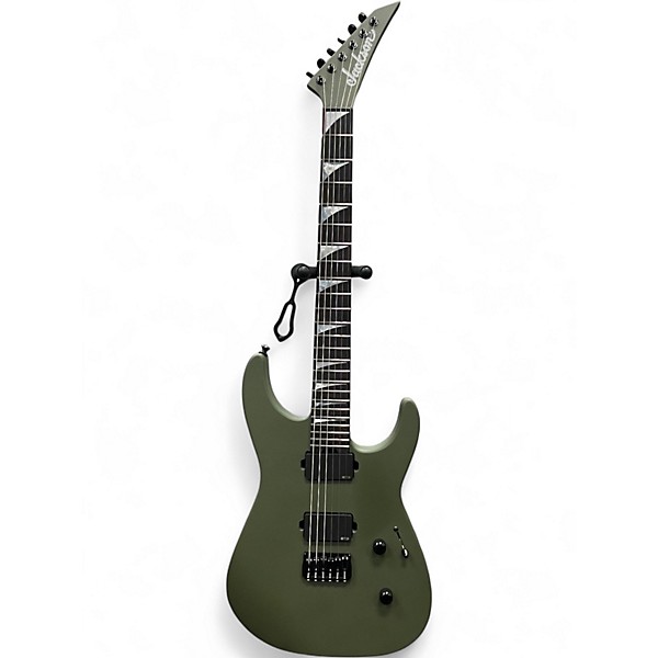 Used Jackson SL2MG Matte Army Drab Solid Body Electric Guitar