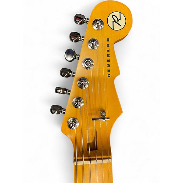 Used Reverend Gil Parris GPSKB Signature Limited Edition Trans Sky Burst Solid Body Electric Guitar