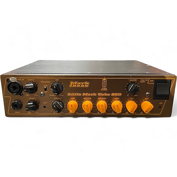 Used Markbass Little Mark Tube 800 Tube Bass Amp Head