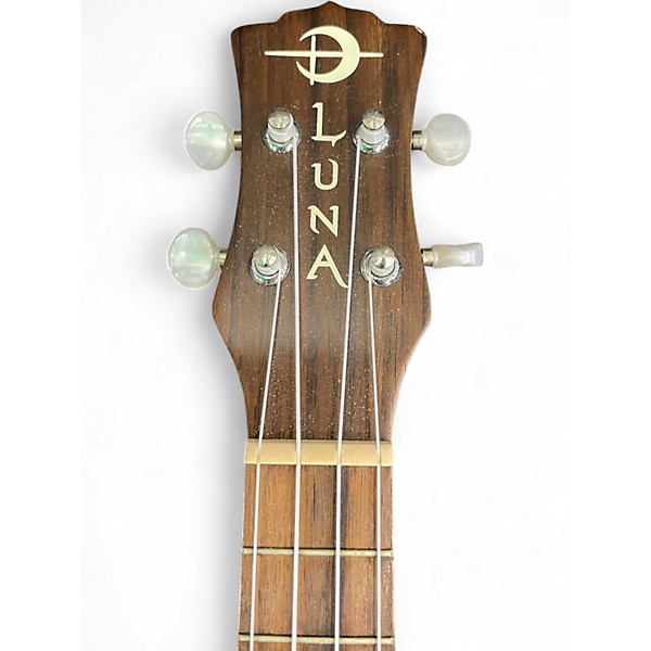 Used Luna Concert Tattoo Mahogany Natural Ukulele
