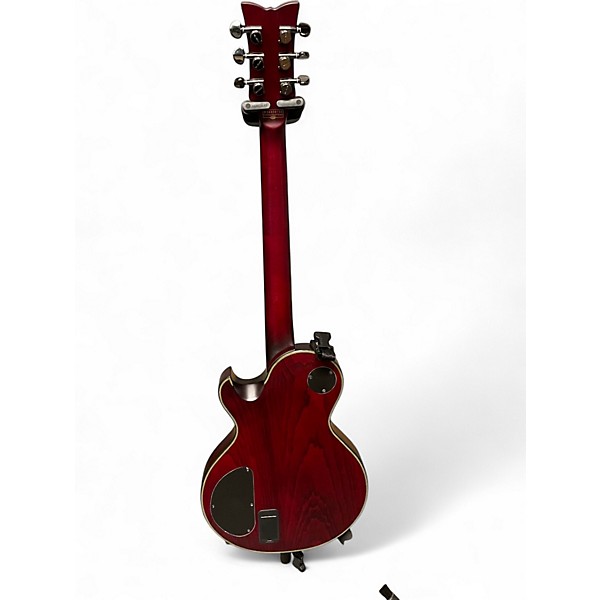 Used Schecter Guitar Research Blackjack ATX Solo-II Red Solid Body Electric Guitar