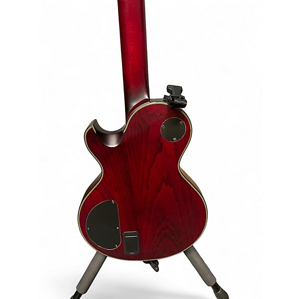 Used Schecter Guitar Research Blackjack ATX Solo-II Red Solid Body Electric Guitar