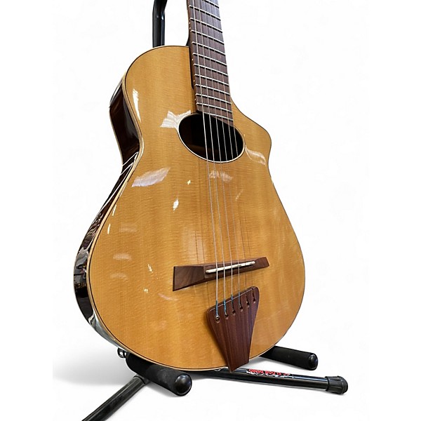 Used Veillette Flyer Natural Acoustic Electric Guitar