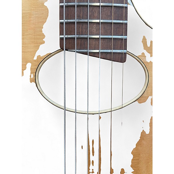 Used Veillette Flyer Natural Acoustic Electric Guitar