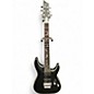 Used Schecter Guitar Research Damien Platinum 6 Floyd Rose Flat Black Solid Body Electric Guitar thumbnail