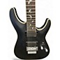 Used Schecter Guitar Research Damien Platinum 6 Floyd Rose Flat Black Solid Body Electric Guitar