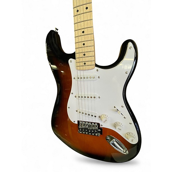 Used Squier Sonic Stratocaster 2 Color Sunburst Solid Body Electric Guitar