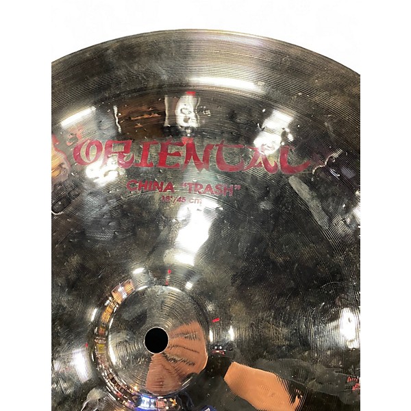 Used Zildjian 18in Oriental China Trash Cymbal