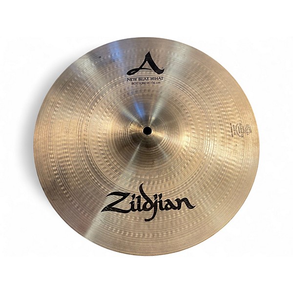 Used Zildjian 14in A Custom Hi Hat Pair Cymbal