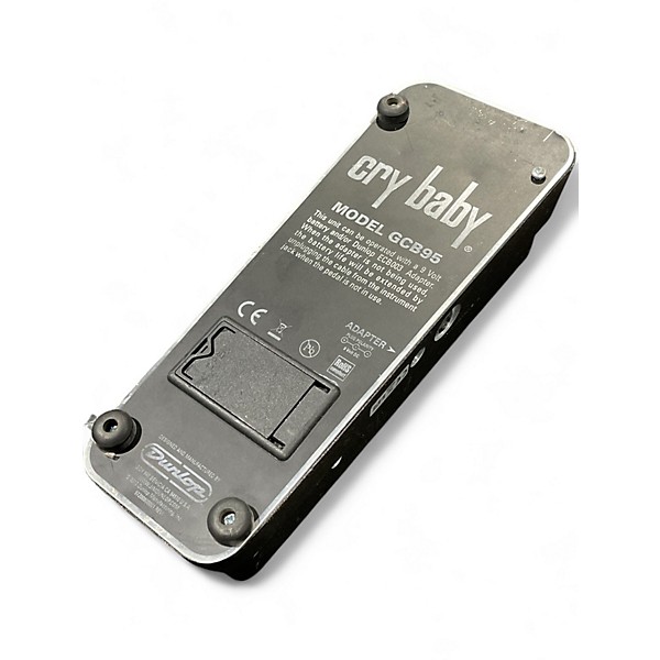 Used Dunlop GCB95 Original Crybaby Wah Effect Pedal