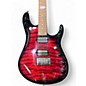 Used Ernie Ball Music Man JP6 John Petrucci Signature sanguine red Solid Body Electric Guitar