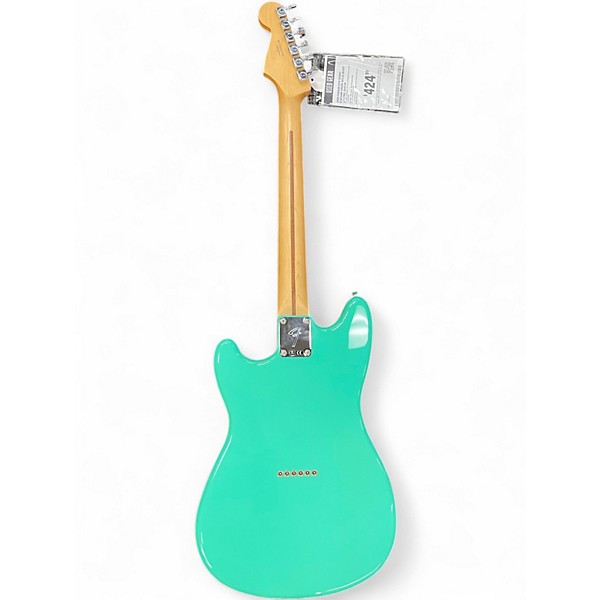 Used Fender Duo Sonic Seafoam Green Solid Body Electric Guitar