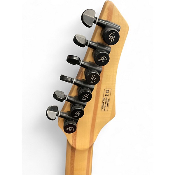 Used Harley Benton AMAROCK 6 BT BLACK Solid Body Electric Guitar