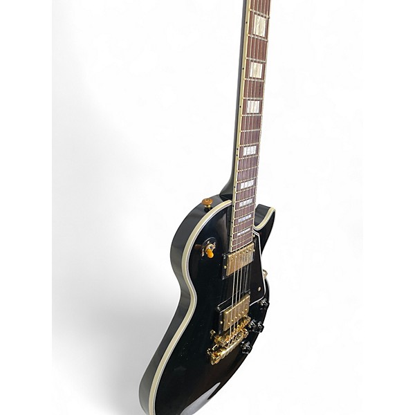 Used 2014 Gibson Les Paul Custom Lite Black Solid Body Electric Guitar