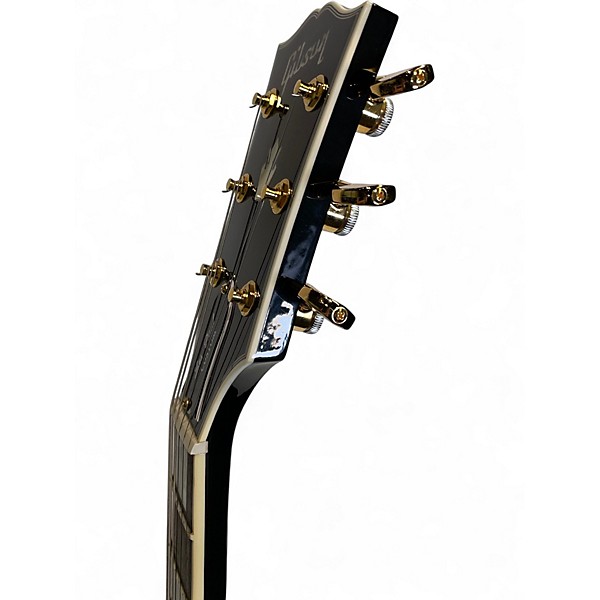 Used 2014 Gibson Les Paul Custom Lite Black Solid Body Electric Guitar