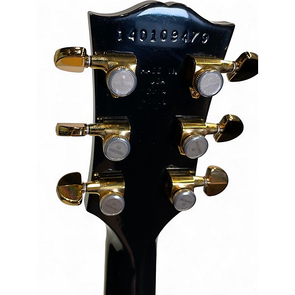 Used 2014 Gibson Les Paul Custom Lite Black Solid Body Electric Guitar