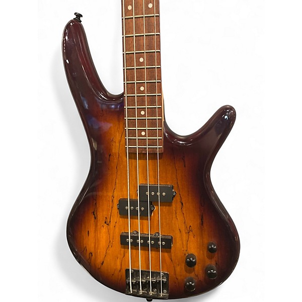 Used Ibanez GSR200SM BROWN BURST Electric Bass Guitar