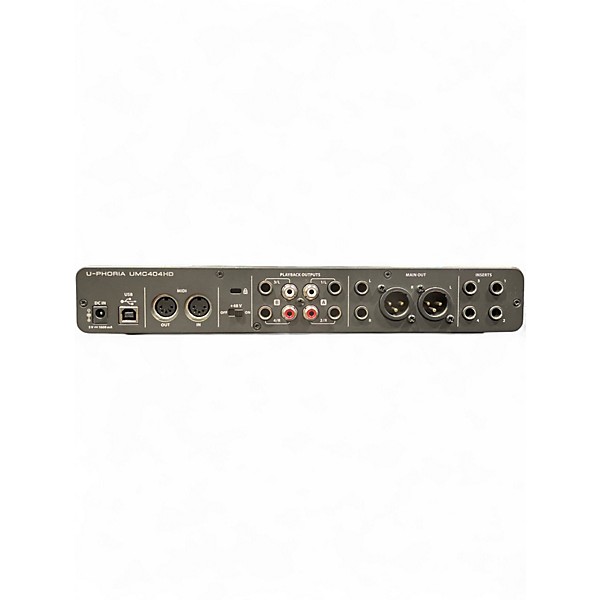 Used Behringer U-Phoria UMC404HD Audio Interface