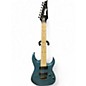 Used Ibanez Gio Ax 7 STRING Metallic Blue Solid Body Electric Guitar thumbnail