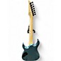 Used Ibanez Gio Ax 7 STRING Metallic Blue Solid Body Electric Guitar
