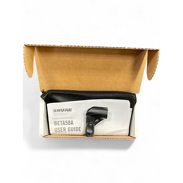 Used Shure Beta 58A Dynamic Microphone
