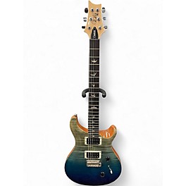 Used PRS SE Custom 24 Blue Fade Solid Body Electric Guitar