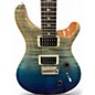 Used PRS SE Custom 24 Blue Fade Solid Body Electric Guitar