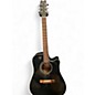 Used Washburn D10CE Black Acoustic Electric Guitar