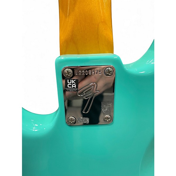 Used Fender American Vintage II 1966 Jazz Bass Seafoam Green Electric Bass Guitar