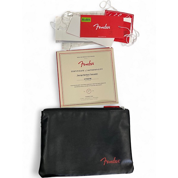 Used 2017 Fender George Harrison rosewood telecaster Natural Solid Body Electric Guitar