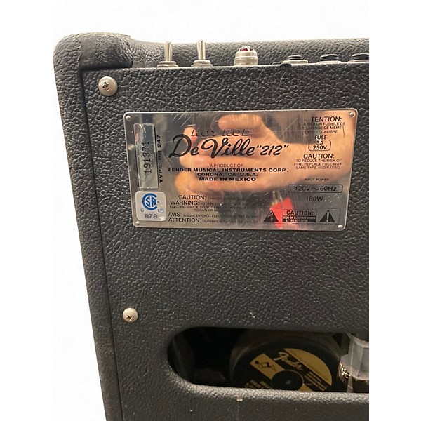 Used Fender Hot Rod Deville 60W 2x12 Tube Guitar Combo Amp