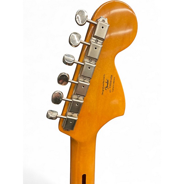 Used Squier CLASSIC VIBE 1970S STRATOCASTER LEFT HANDED Black Solid Body Electric Guitar