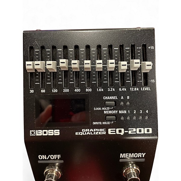 Used BOSS EQ200 Graphic Equalizer Pedal