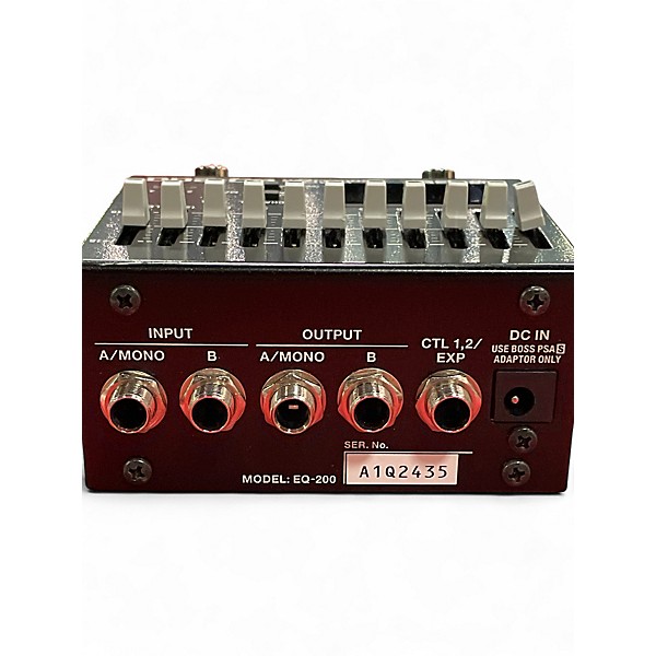 Used BOSS EQ200 Graphic Equalizer Pedal