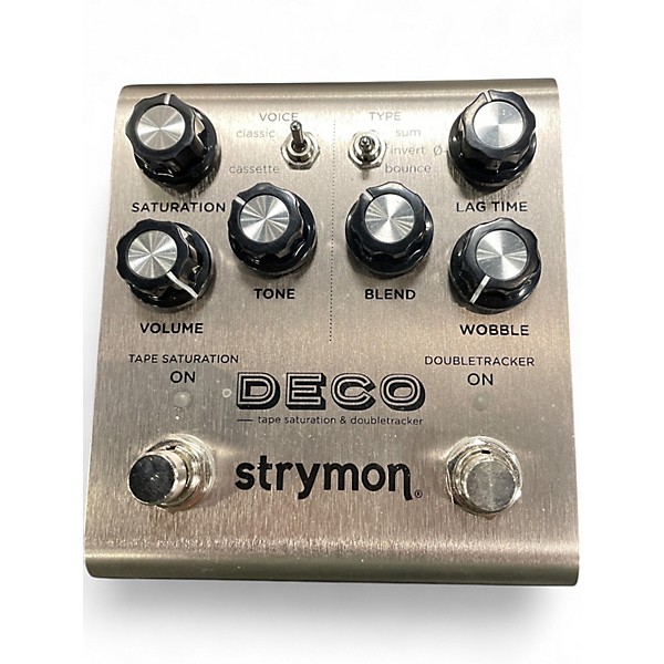 Used Strymon Deco Tape Saturation and Doubletracker Delay Effect Pedal