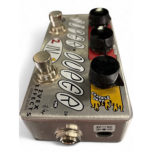 Used ZVEX Vexter Super Duper 2 In 1 Overdrive Effect Pedal