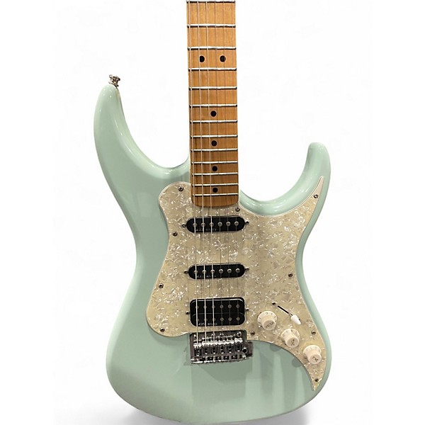 Used AXL HSS Sonic Blue Solid Body Electric Guitar