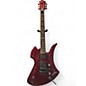 Used B.C. Rich Mockingbird STC Trans Red Solid Body Electric Guitar thumbnail