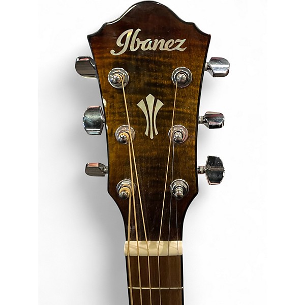 Used Ibanez AEG70-TIH Brown Acoustic Electric Guitar